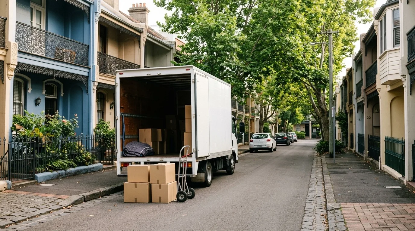 Moving house in the Inner West: terraces, parking and tight access